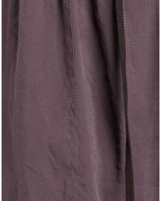 Studio Nicholson Purple Dark Pants Modal, Polyester