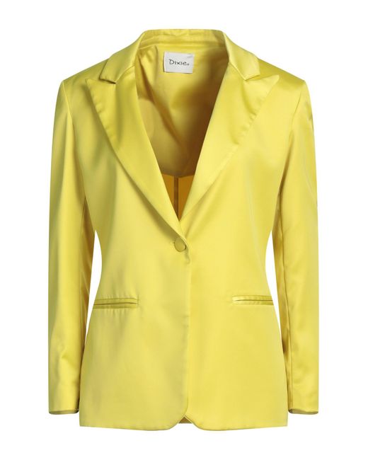 Dixie Suit Jacket in Yellow | Lyst