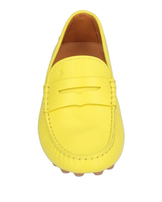 Tod's Yellow Loafer