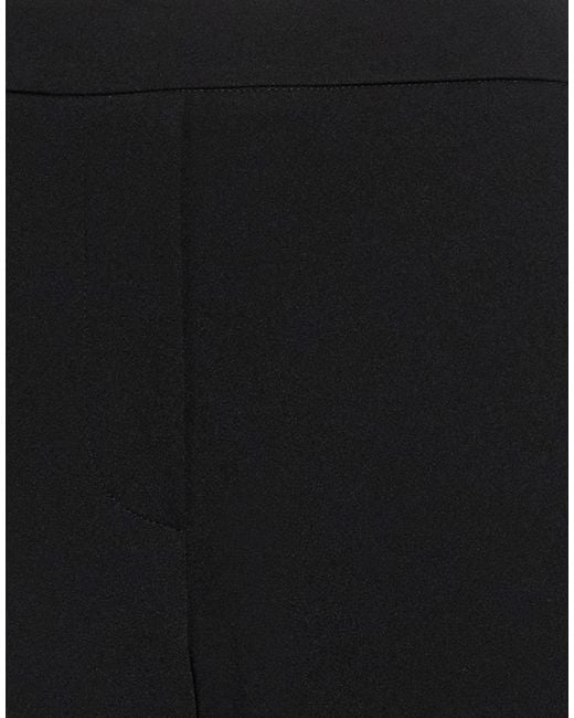 RUE DU BAC Black Pants Polyester, Elastane
