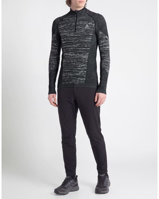 Odlo Blue Charcoal T-Shirt Recycled Polyester, Recycled Polyamide, Polyamide, Recycled Elastane, Elastane for men