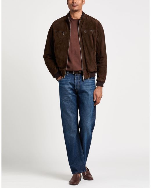 Moorer Brown Jacket for men