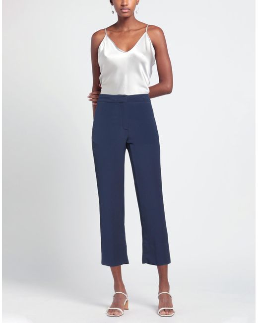 Semicouture Blue Trouser