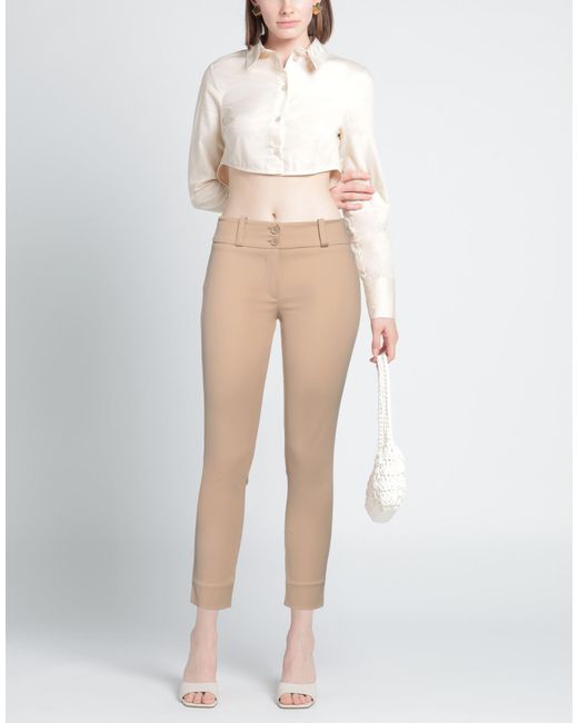 Try Me Natural Pants Cotton, Polyamide, Elastane