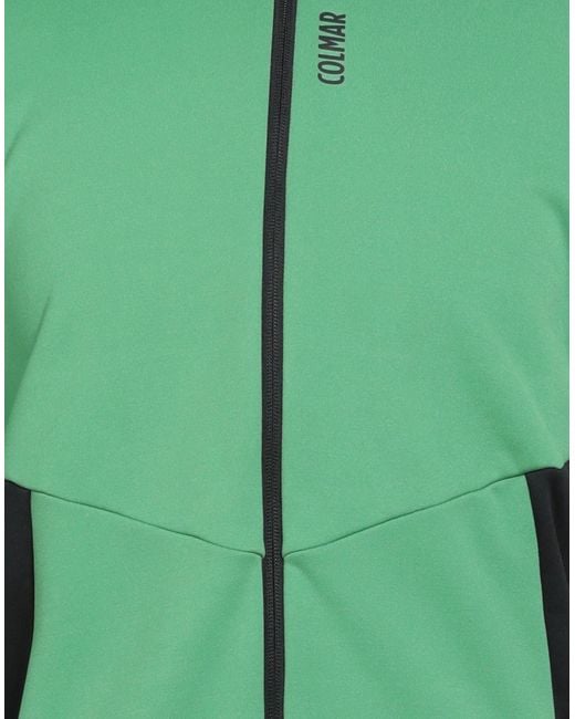 Colmar Green Sweatshirt Polyester, Elastane for men