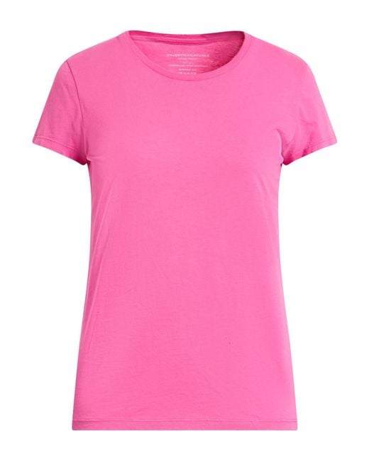 Majestic Filatures Pink T-Shirt Organic Cotton