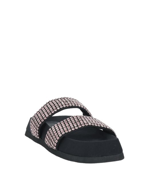 Manufacture D'essai White Sandals Textile Fibers