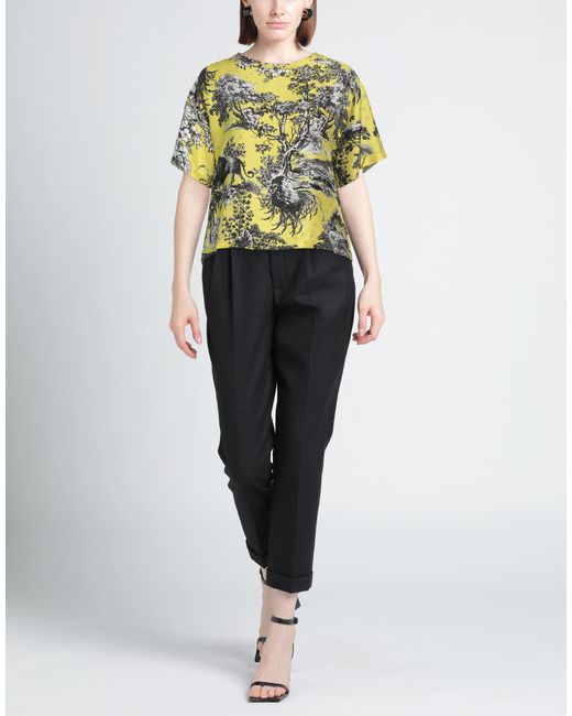 Shirtaporter Yellow Top Polyester