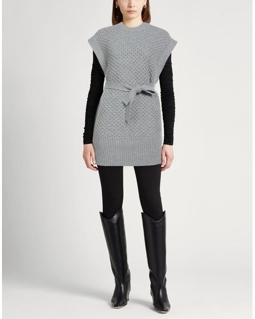 Fabiana Filippi Gray Sweaters
