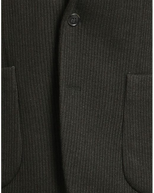 SUIT SARTORIA Black Blazer Polyester, Wool for men
