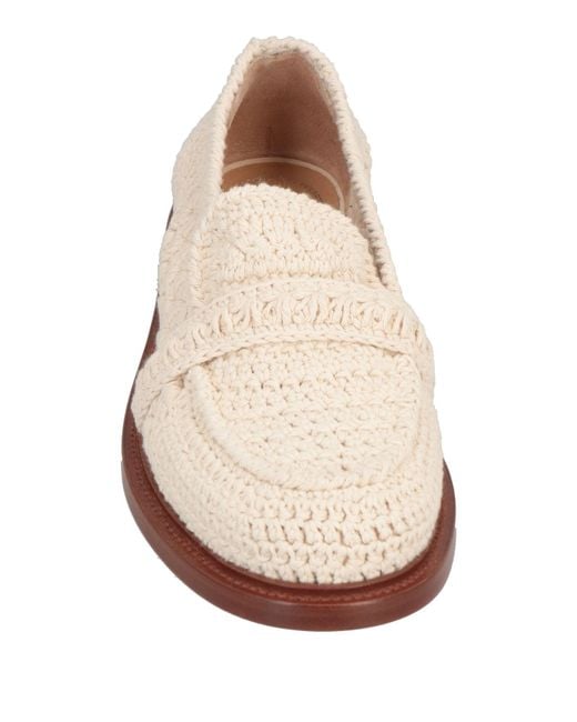 Chloé Natural Loafers