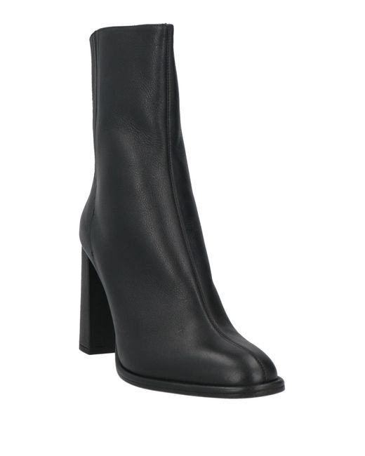 Chantal Black Ankle Boots