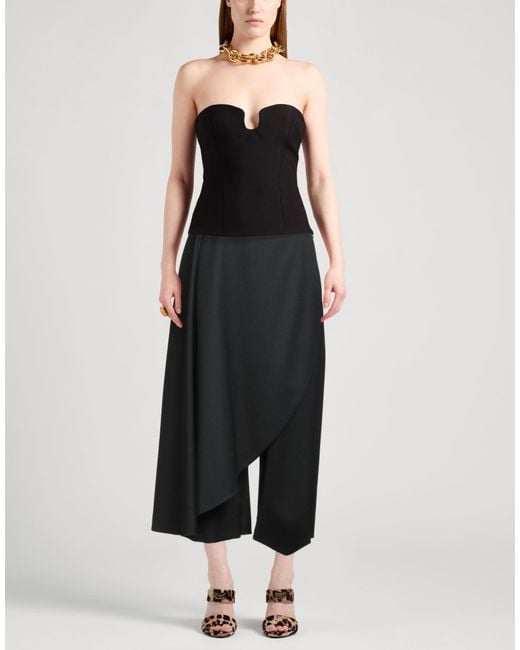 Alaïa Black Pants Virgin Wool, Elastane