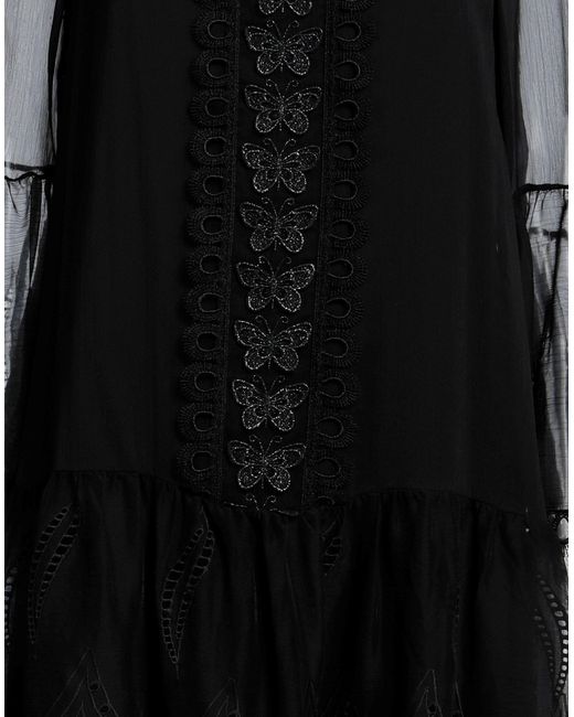 Frase - Francesca Severi Black Midi Dress