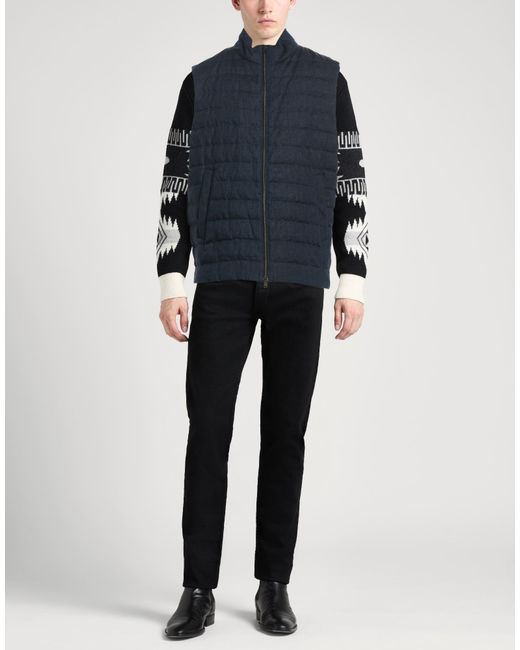 Herno Blue Vests for men