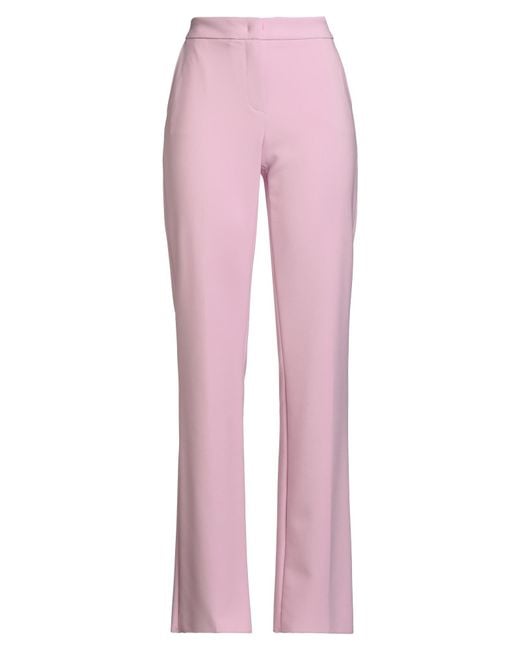 Pennyblack Pink Pants Polyester, Elastane