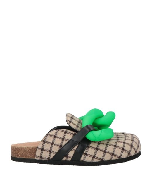 J.W. Anderson Green Mules & Clogs