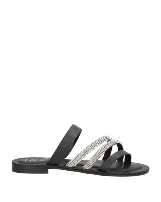Être Cécile White Thong Sandals