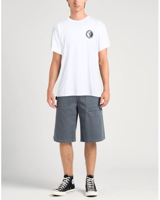 Versace Jeans Couture White T-Shirt Cotton for men
