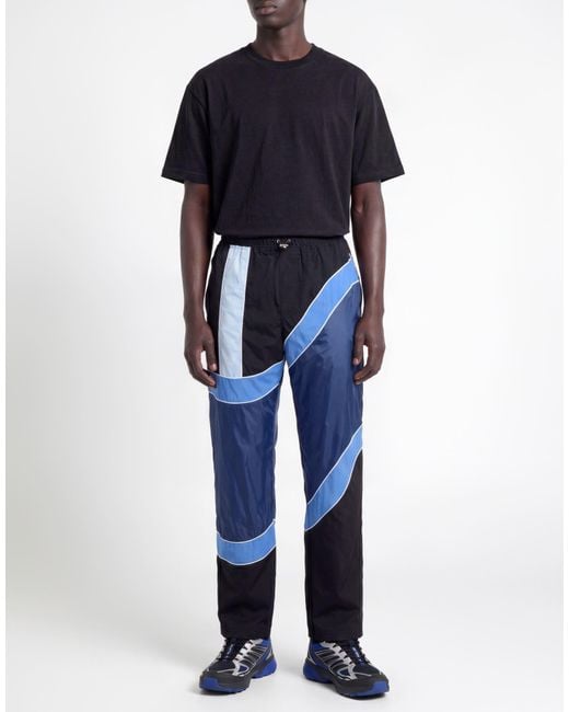 Ahluwalia Blue Pants Nylon for men