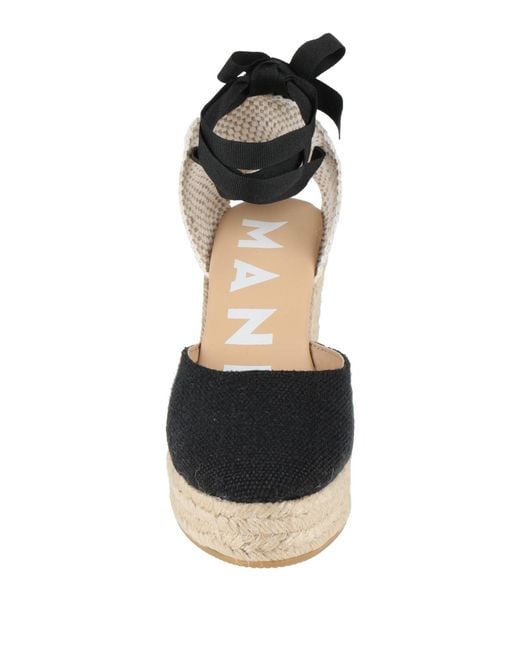 Manebí Black Espadrilles
