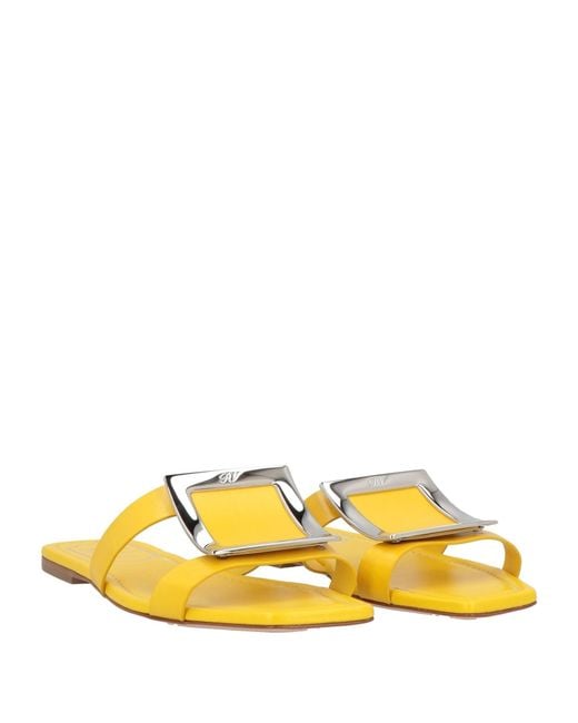 Roger Vivier Yellow Sandals