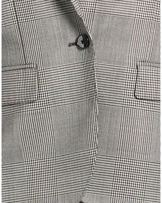 Lardini Gray Blazer Wool