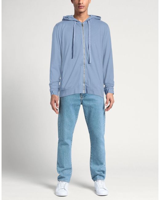 Crossley Blue Sweatshirt Cotton for men