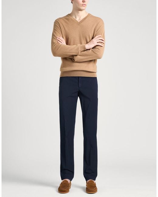 Drumohr Blue Trouser for men