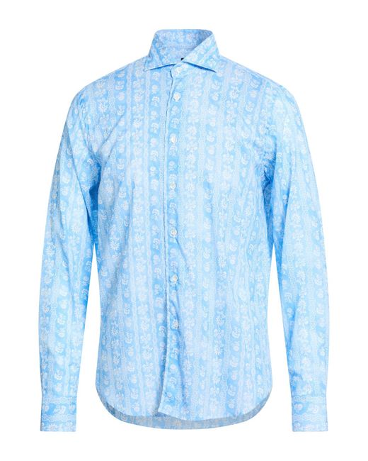 Fedeli Blue Shirts for men