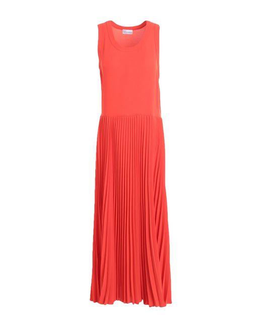 RED Valentino Red Maxi-Kleid
