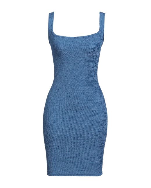 Hunza G Blue Mini Dress