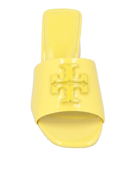 Tory Burch Yellow Sandals