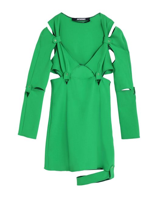 Jacquemus Green Mini Dress