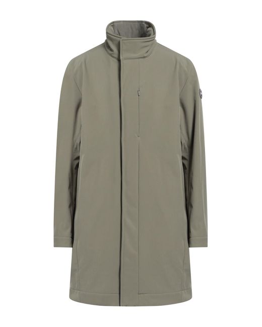 Colmar Gray Coat Polyester, Elastane for men