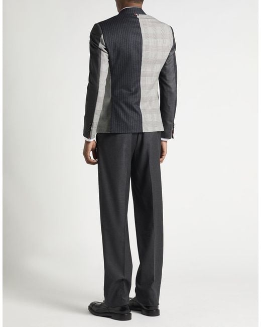 Thom Browne Black Blazer Wool for men