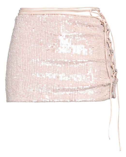 The Mannei Pink Mini Skirt