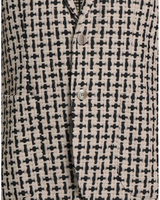 L.b.m. 1911 Black Blazer Wool, Polyester, Polyamide for men