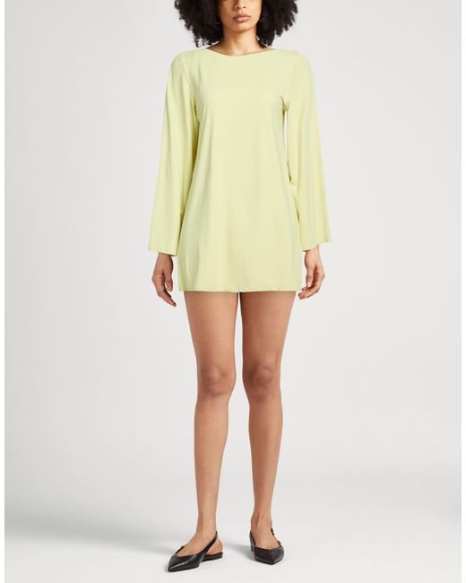 Fisico Yellow Mini Dresses
