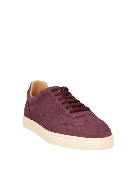 Brunello Cucinelli Purple Trainers for men