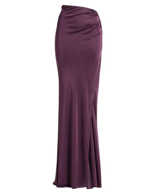 GIUSEPPE DI MORABITO Purple Maxi Skirt