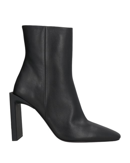Fear Of God Black Ankle Boots Leather