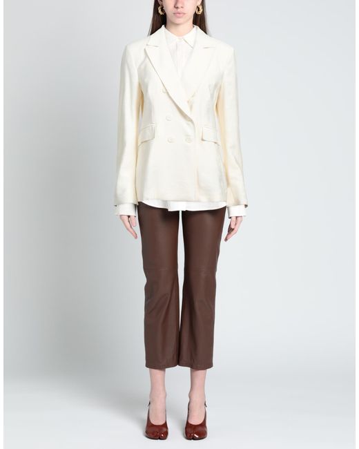 Anna Molinari White Blazer