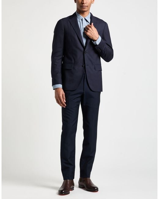 Boglioli Blue Blazers for men
