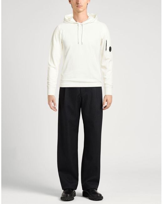 C P Company White Sweatshirt for men