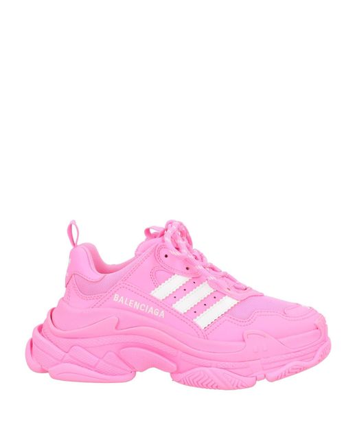 BALENCIAGA X ADIDAS Pink Trainers