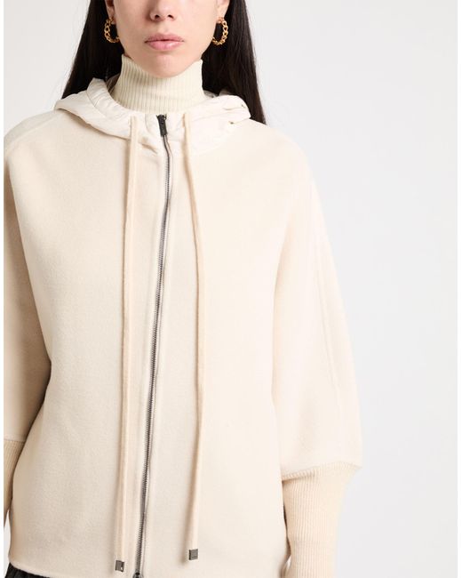 Peserico Natural Jacket Virgin Wool, Cashmere, Merino Wool, Viscose