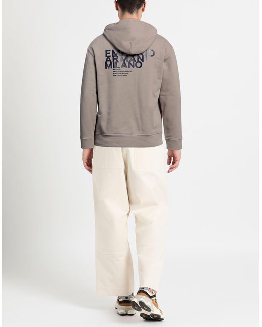 Emporio Armani Sweatshirt in Gray für Herren