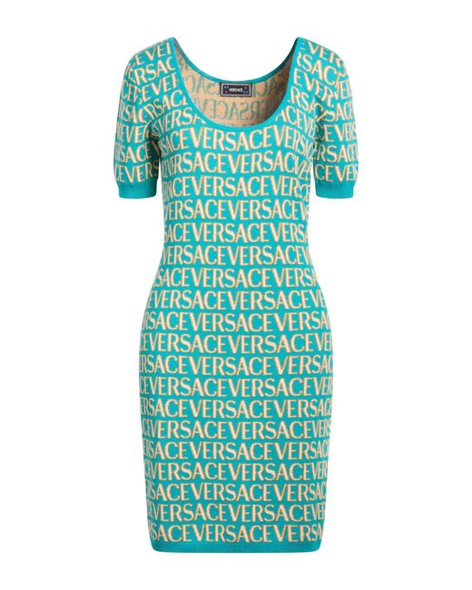 Robe Courte Versace en coloris Green