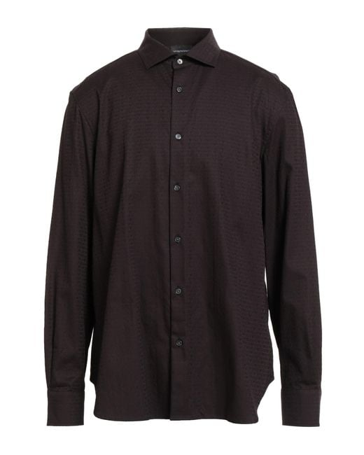 Emporio Armani Black Shirt for men
